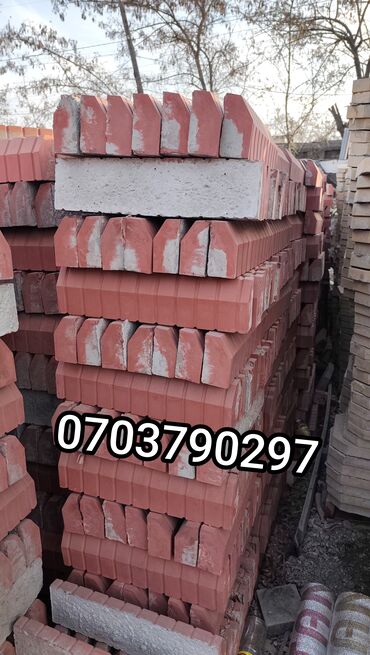 Садовые бордюры: Садовый бордюр, Литой, Бетонный, Другие особенности, Новый — 9