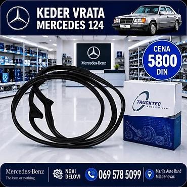 Delovi motora: KEDER VRATA MERCEDES 124 | Keder vrata mercedes 124 je nov nemacke — 1