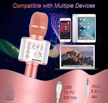 fly m760a: Bluetooth karaoke mikrofon q7 rozi. bluetooth karaoke mikrofon q7 rozi — 1
