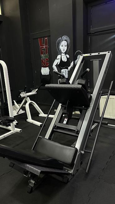 куплю гантели бу: Fitness avadanlıqları komplekti - Smith aparatı – sabit relslər — 4