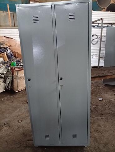 куплю шкаф купе: Metall geyim dolabı – 2 bölməli - Material: qalın metal konstruksiya — 2