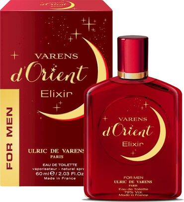 Ətriyyat: Ulric de varens brendinə aid "varens d'orient elixir" kişi ətrini