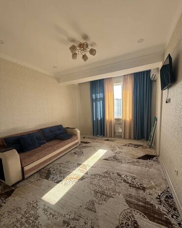 1 комнатный квартира ош: 1 комната, 38 м², Элитка, 9 этаж, Евроремонт