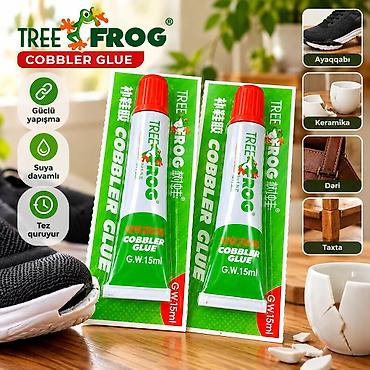 Ayaqqabı kleyi FROG NO.048 15ML 6pcs Ayaqqabı Kleyi Frog No.048