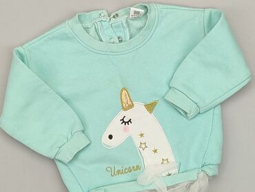 bonprix stroje kąpielowe dla dziewczynek: Sweatshirt, 12-18 months, condition - Very good