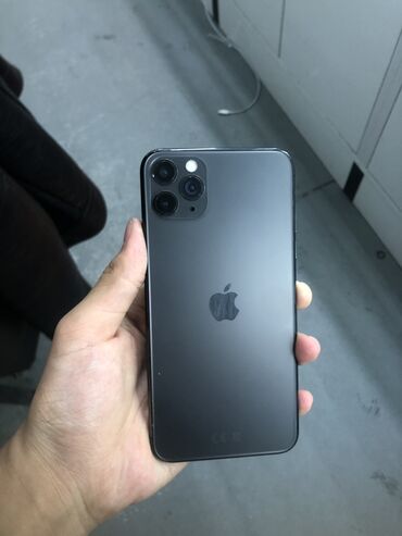 айфоны с айклаудом: IPhone 11 Pro Max, Колдонулган, 512 ГБ, Matte Silver, 72 %