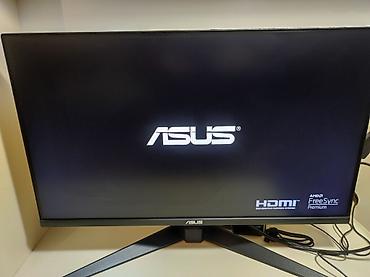 samsung a21s ekran: ASUS TUF Gaming monitor. Monitorun üzərində ASUS loqosu, HDMI və AMD — 2