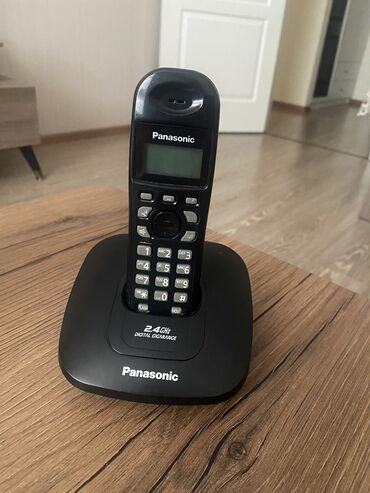 telefonlar satisi: Стационарный телефон Panasonic, Беспроводной, Б/у, Самовывоз