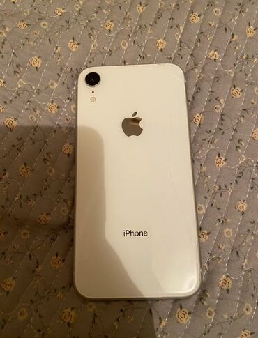 айфоны хс: IPhone Xr, Колдонулган, 64 ГБ, Ак, Каптама, 79 %