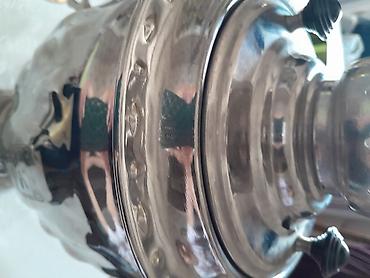 mis samovar satilir: Metal samovar – klassik dizayn - Material: parlaq metal gövdə — 1