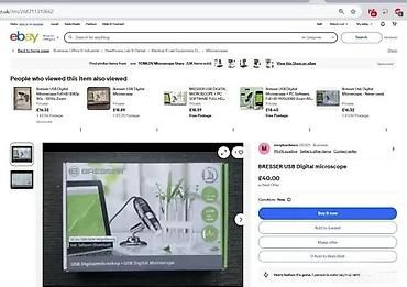 Web kamere: USB digitalni mikroskop sa stalkom - Prenosivi mikroskop koji se — 5