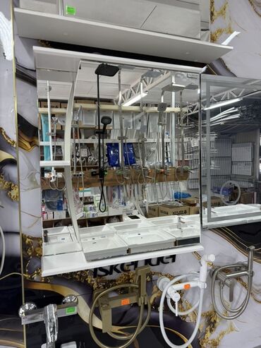кухонные шкафы недорого: Шкаф для ванной, С зеркалом