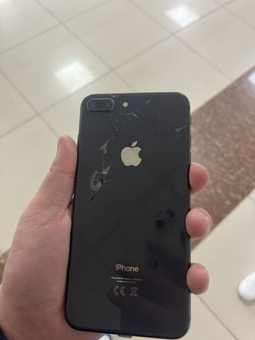 телефоны айфон 8: IPhone 8 Plus, 64 ГБ, Space Gray, 100 %