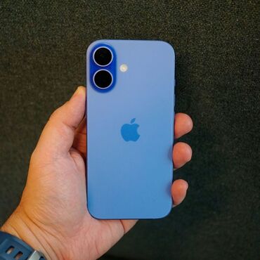 Apple iPhone: IPhone 16, 128 GB, Zəmanət, Barmaq izi, Simsiz şarj