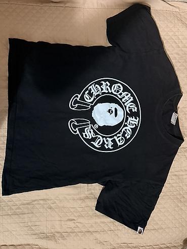 Футболка BAPE x Chrome Hearts “Baby Milo” - Цвет: чёрный - Принты