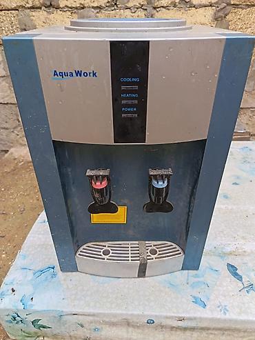 rutubət olcən cihaz: AquaWork stolüstü su dispenseri - İsti və soyuq su: İki kran – — 2