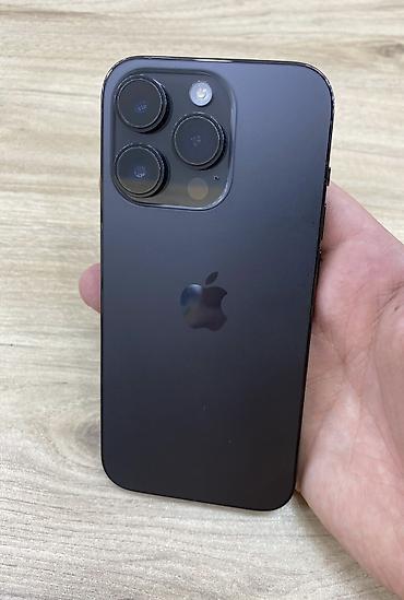 iphone 13 mini irsad: IPhone 14 Pro, 256 GB, Black Titanium, Zəmanət, Barmaq izi, Simsiz şarj — 1