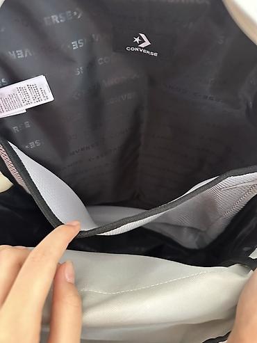 pull bear: Рюкзак Converse All Star, светло‑серый НОВАЯ!!! - Классический — 4