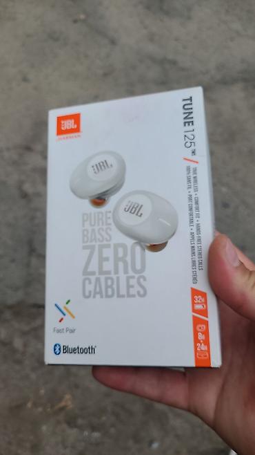 steelseries arctis: Беспроводные наушники JBL Tune 125TWS (цвет: белый) - Технология JBL — 1