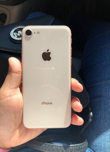 Apple iPhone: IPhone 8, Б/у, 64 ГБ, Rose Gold, Чехол, Кабель, 100 %