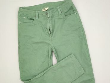 stradivarious cargo: Material trousers for women, size M (EU 38)