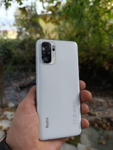 redmi not 7 ikinci el: Xiaomi Redmi Note 10, 64 GB, rəng - Ağ, 
 İki sim kartlı, Barmaq izi, Face ID