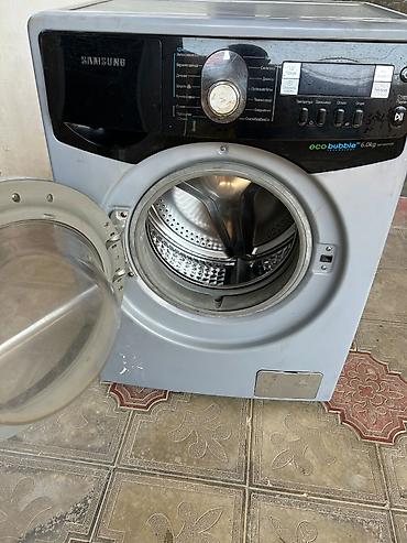 samsung washing: Paltaryuyan maşın Samsung, 6 kq, İşlənmiş, Avtomat, Qurutmasız, Kredit yoxdur, Ünvandan götürmə — 3