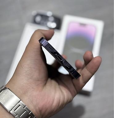 satılan telefonlar: IPhone 14 Pro, 256 GB, Deep Purple, Zəmanət, Simsiz şarj, Face ID — 3