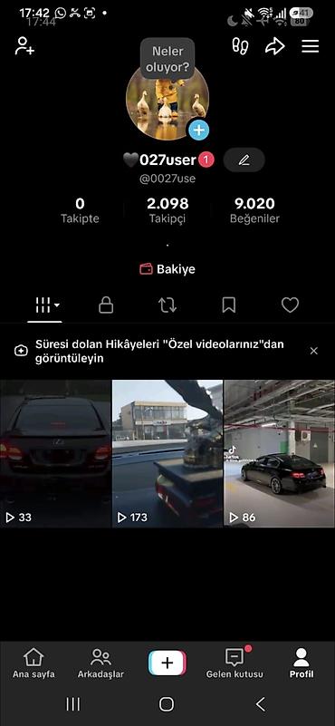 SMM-специалисты: Xidmət: TikTok hesabının inkişafı və məzmun dəstəyi Təsvir: - Mövcud — 1