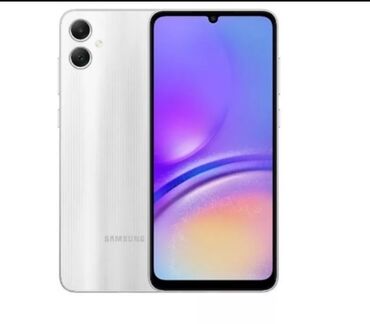 Samsung: Samsung Galaxy A05, 128 GB, rəng - Ağ, Face ID