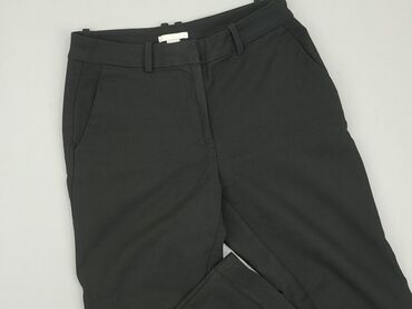 legginsy damskie na siłownie: Material trousers, H&M, S (EU 36), condition - Fair