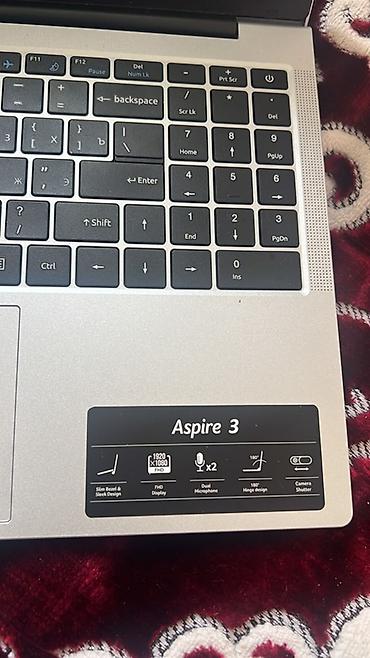 Ноутбуки Acer: Ноутбук Acer Aspire 3 в серебристом корпусе. Подходит для повседневных — 4