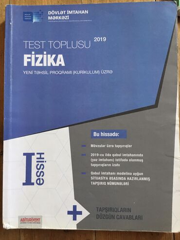 Digər: Fizika toplu 1ci hissə 2019