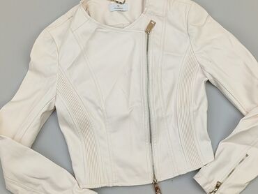 ołówkowe skórzane spódnice: Leather jacket, L (EU 40), condition - Very good