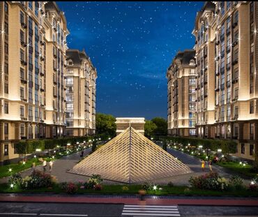 ош квартира берилет келечек: 4 комнаты, 175 м², Элитка, 6 этаж, ПСО (под самоотделку)