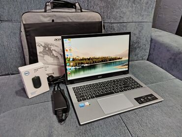 рамки для фотографий: Ноутбук, Acer, 16 ГБ ОЭТ, Intel Core i5, 15.6 ", Жаңы, Жумуш, окуу үчүн, эс тутум SSD