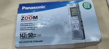 переходник для микрофона: Диктофон Panasonic RR-US550 - Цифровой IC-рекордер с встроенным