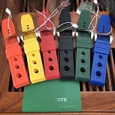 Dodaci za satove: Steeldives SD2201 narukvica za sat - Zelena - 20mm / 22mm Opis — 14