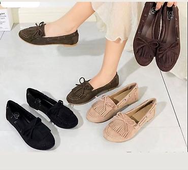 espadrile ck dama: Ženske mokasine sa resama i mašnom - Model: klasične mokasine sa — 1