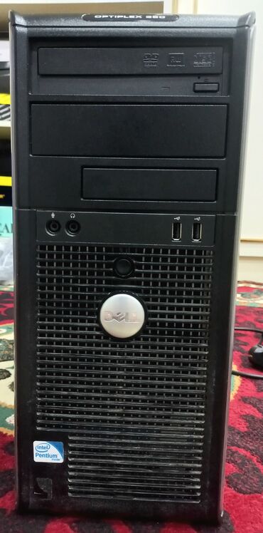 Модемы и сетевое оборудование: Dell Optiplex 320 modeli, masaüstü kompüter korpusu.2 ram,32 əməliyyat