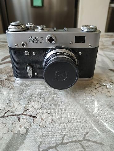 Техника и электроника: FED 3 Foto aparat Retro
Hər şeyi işləyir tam — 3