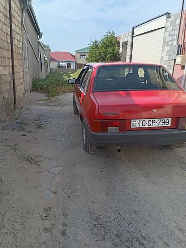 bmw e 39: Lada 21099, qırmızı rəng, sedan korpus. - Mühərrik: benzinli — 7