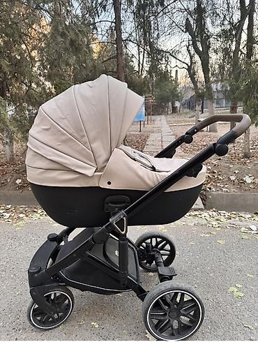 цены на детские коляски: Детская коляска 2 в 1 + ходунки Коляска: 15000 сом - Модульная — 1