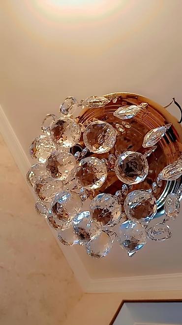Ev üçün dekor: Çılçıraq, 3 lampa, Metal — 3