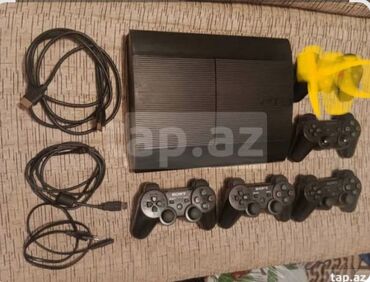 playstation 3 kreditle: PlayStation 3 (PS3) Super Slim oyun konsolu dəsti Komplekt: - PS3