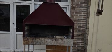 dovşan əti: Manqal, Kömür, Kərpicli