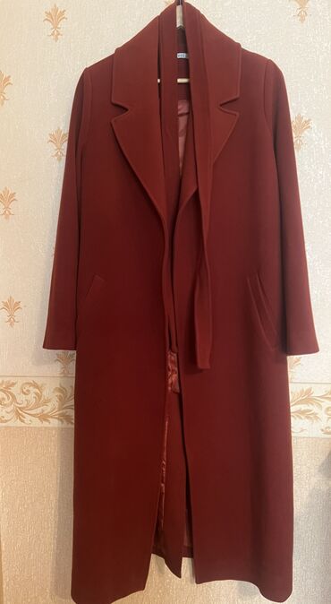 garmoniya palto turkiye: Пальто M (EU 38), цвет - Оранжевый