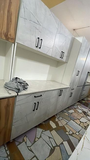 silver kitchen: Кухонные гарнитуры модульные, современные - Комплектация: напольные и — 5