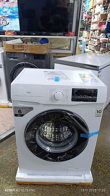 60: Стиральная машина автомат, Новый, TCL, До 6 кг, Фронтальная, Оптом — 2