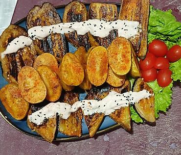 sumaq: Məhsul: Manqal assortisi və qızartmalar Təsvir: - Kömürdə bişmiş — 4